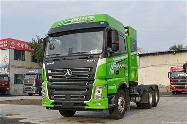 Sany 6×4 elektromos traktor utánfutó