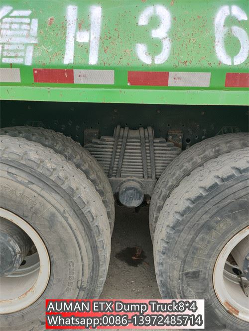 Auman ETX6 Series 40TONS Used Tractor Tipper For Transporting Mining